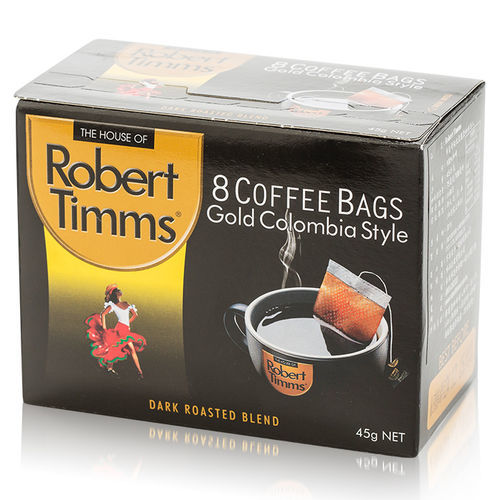 【澳洲第一品牌-Robert Timms】黃金哥倫比亞濾袋咖啡-3盒組  