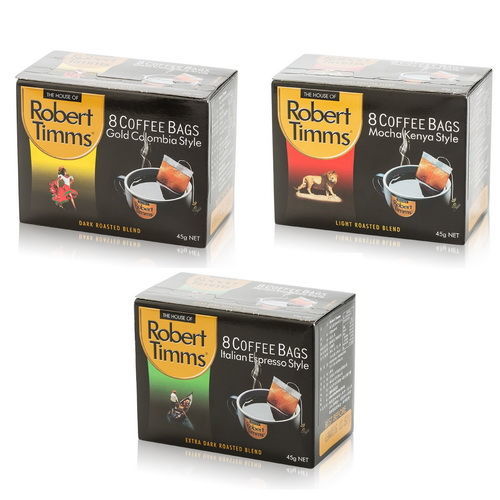 【澳洲第一品牌-Robert Timms】濾袋咖啡-3盒體驗組  