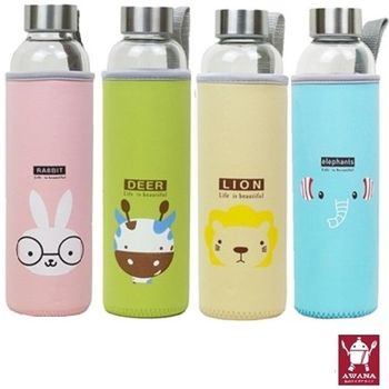 AWANA 動物耐熱玻璃杯550ml