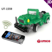 【UTICO】智慧手機遙控積木車-Jeep 吉普車 1559