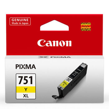 Canon CLI-751XL-Y 原廠黃色高容量XL墨水匣 