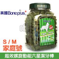(英國BonePlus) 超效螺旋動能六星棒潔牙棒 家庭號(S/M)