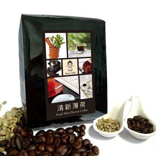 《Mumu Coffee》清新薄荷咖啡豆(227g/半磅)  