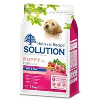 【SOLUTION】耐吉斯 幼犬 聰明成長配方 羊肉+田園蔬菜 1.5公斤 X 1包