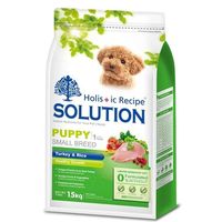 【SOLUTION】耐吉斯 幼犬 聰明成長配方 火雞肉+田園蔬菜 7.5公斤 X 1包