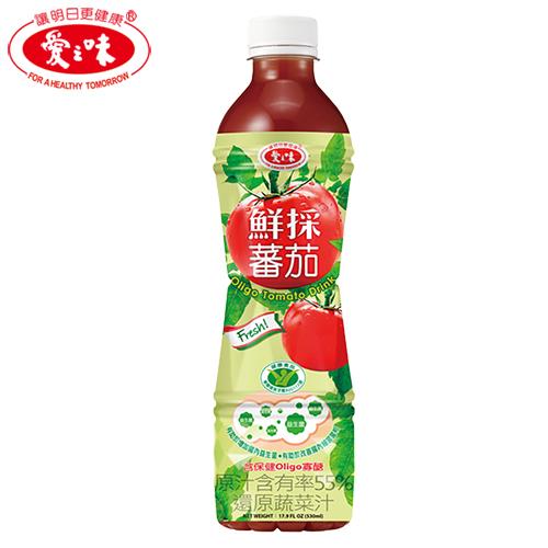 【愛之味】鮮採蕃茄汁Oligo腸道保健530ml(24入/箱)  