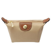 LONGCHAMP 迷你水餃零錢收納包(駝)