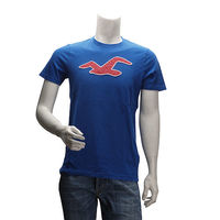 HOLLISTER Co. 海鷗LOGO短T(男-藍)