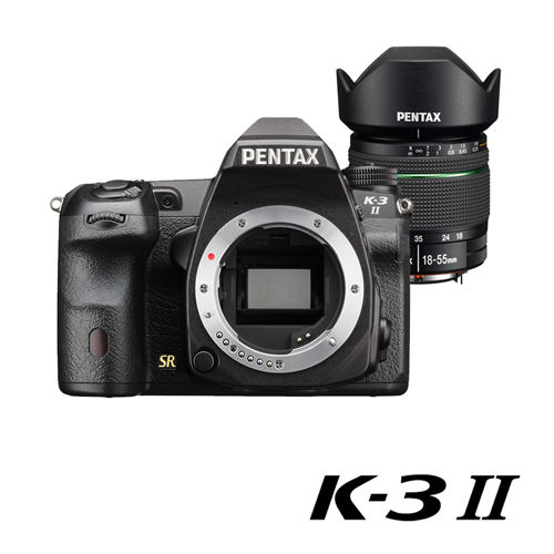 PENTAX K-3 II+smc DA18-55mm WR變焦單鏡組(公司貨)