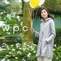 w.p.c.星星釦子款 時尚雨衣/風衣(R1032)-淺灰色