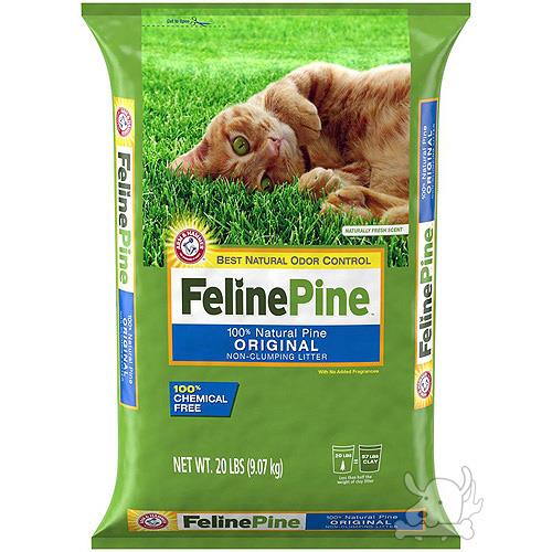 【Feline Pine】斑比 松木砂 20LB / 9.07kg X 1包