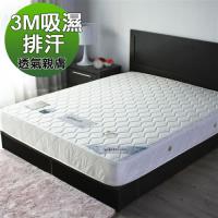 H&D 3M吸濕排汗熱銷獨立筒床墊-雙人5尺