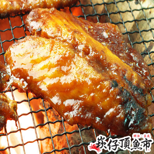【崁仔頂魚市】蒲燒鯛魚鰒排48片組(3片／285g/包)  