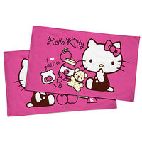 【享夢城堡】HELLO KITTY 我的遊戲房枕套2入(粉)