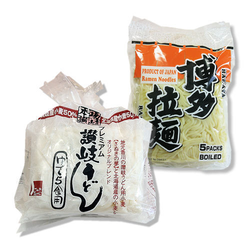 【一等鮮】日本讚歧烏龍麵博多拉麵10袋 (讚岐烏龍麵*4+博多拉麵*6)  