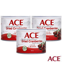 【ACE】大蔓越莓乾 3罐入(180g/罐)
