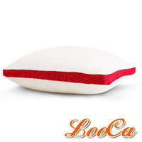 LooCa 時尚版獨立筒枕*1+抗菌輕柔被*1 枕被組