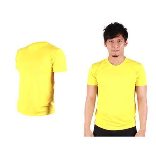 【HODARLA】FLARE 100 男女吸濕排汗衫 短袖T恤 台灣製  亮黃