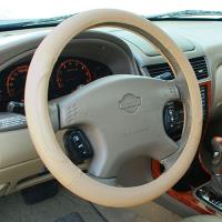 CARBUFF 車痴米色真牛皮方向盤套 MH-9009