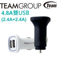 Team 十銓 WD01 4.8A USB雙孔車用充電器 2.4A+2.4A