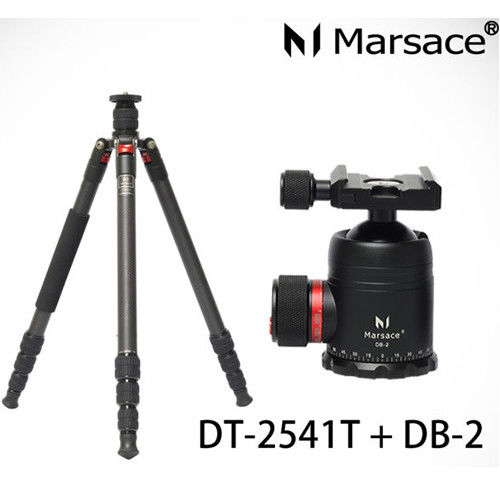 Marsace 瑪瑟士 DT-2541T+DB2雲台 2號腳 碳纖維 三腳架 套組(公司貨)