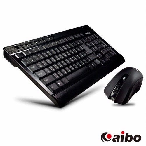 aibo ENKM01 2.4G 無線多媒體鍵盤滑鼠組