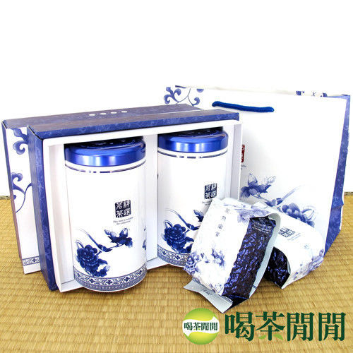 【喝茶閒閒】高海拔清香烏龍茶 超值茶葉禮盒(2組共1斤)  