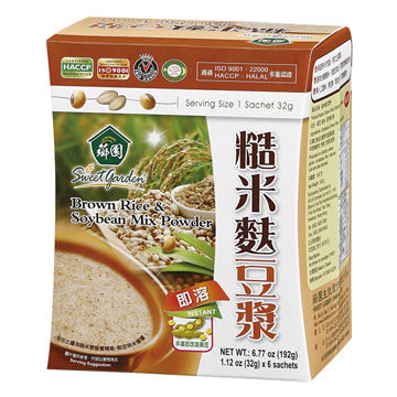 【薌園】糙米麩豆漿 (32公克 x 6入) x 12盒  