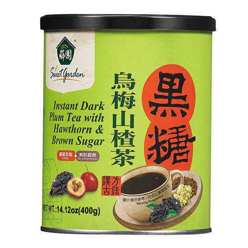 【薌園】黑糖烏梅山楂茶(粉末)(400g) x 4罐  
