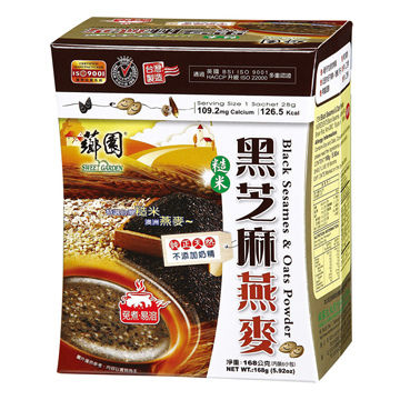 【薌園】黑芝麻糙米燕麥 (28公克 x 6入) x 12盒  