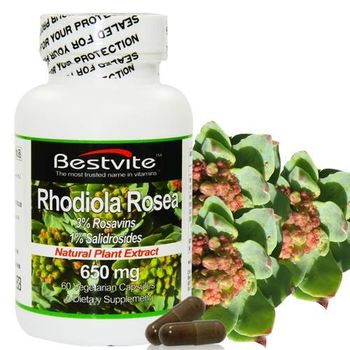 【美國BestVite】必賜力紅景天精華膠囊1瓶 (60顆)