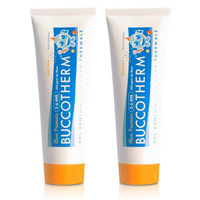 BUCCOTHERM 健口泉 幼兒潔淨牙膏(水蜜桃) 二入組