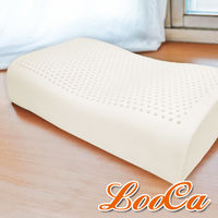 LooCa 蝶型機能特大乳膠枕2入《快速到貨》
