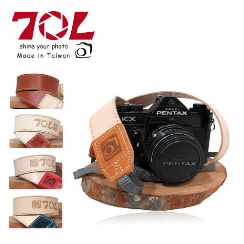 70L SL3501 PLUS COLOR STRAP 真皮彩色相機背帶(卡其黃)