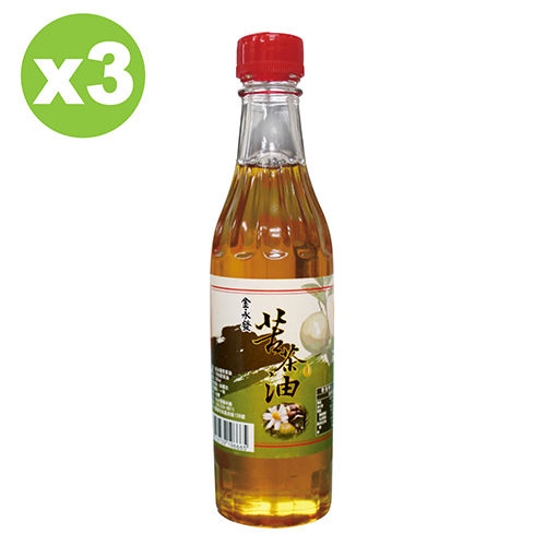 金永發 苦茶油3罐組(300ml/瓶)  