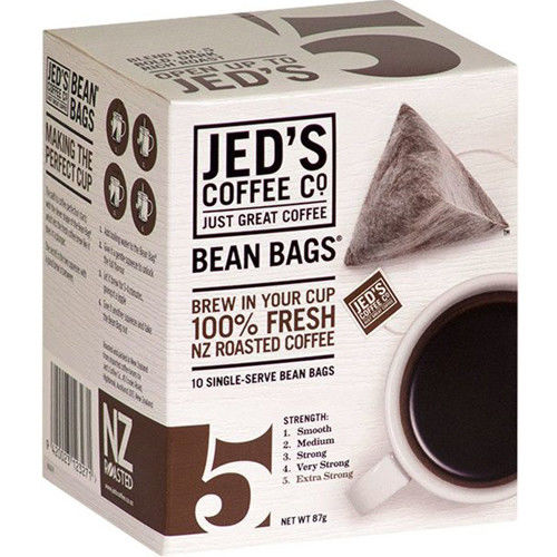 紐西蘭傑得 三角立體咖啡隨身包-5號-極深度焙(8gx10入)x3盒  