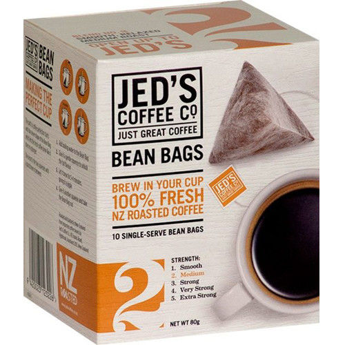 紐西蘭傑得 三角立體咖啡隨身包2號-中焙(8gx10入)x3盒  