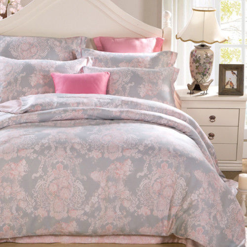 【R.Q.POLO】狄安娜 精梳棉-雙人加大床包兩用被四件組(6X6.2尺)