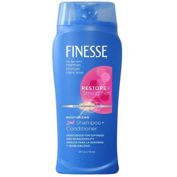 美國FINESSE洗髮乳-保濕滋潤(13oz/384ml)*6