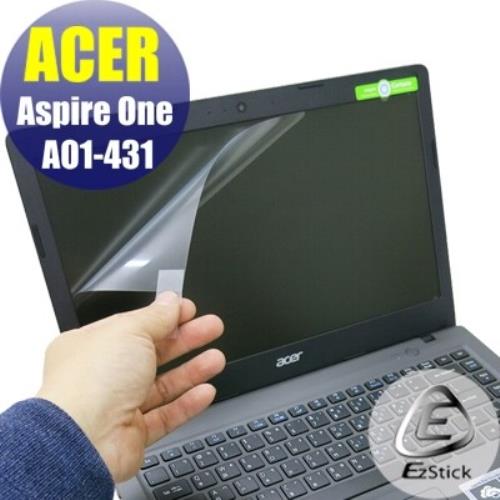 【EZstick】ACER Aspire One Cloudbook 14 AO1-431 專用 靜電式筆電LCD液晶螢幕貼 (鏡面螢幕貼)