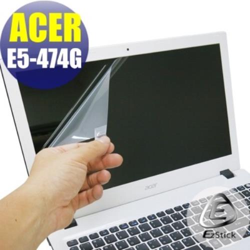 【EZstick】ACER Aspire E14 E5-474G 專用 靜電式筆電LCD液晶螢幕貼 (鏡面螢幕貼)