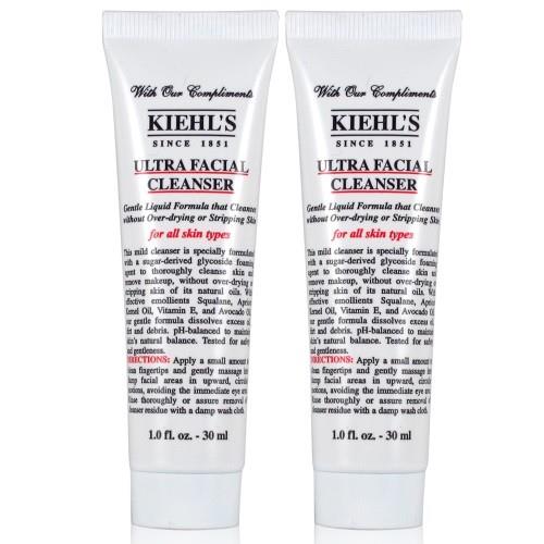 Kiehls 契爾氏 冰河保濕潔面乳 30ml x2入