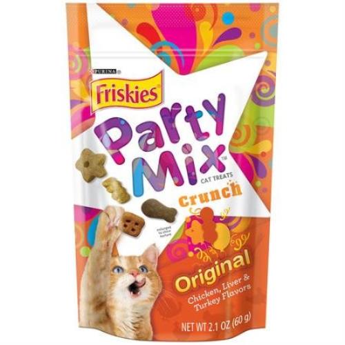 【Friskies】喜躍 Party Mix經典原味香酥餅 60g x 6包入