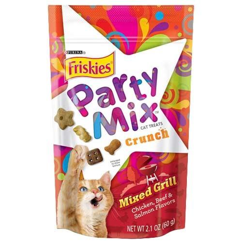 【Friskies】喜躍 Party Mix炙燒烤肉香酥餅 60g x 6包入