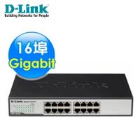 【D-Link 友訊】 DGS-1016D 16埠Gigabit節能型交換器