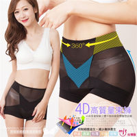 伊黛爾 4D平腹提臀雕塑束褲 3件組 (台灣製)