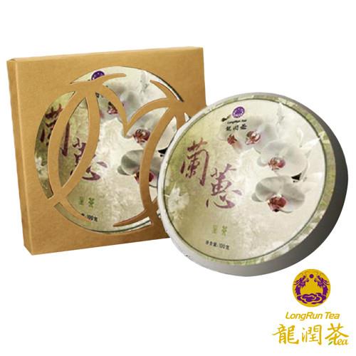 龍潤蘭蕙2010普洱生茶餅(100克/片)-雙文堂 