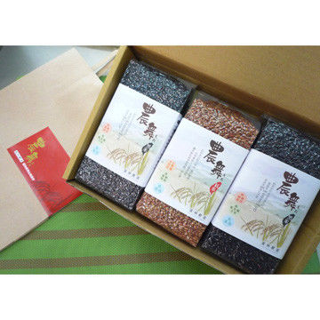 【富琳嚴選】農舞系列-紅米黑米限量禮盒(3包入)  
