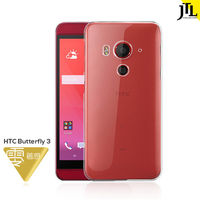 JTL HTC Butterfly 3輕量透明超抗刮手機保護殼-行動