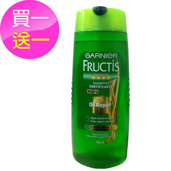 【美國 Garnier 卡尼爾】洗髮乳-乾損髮質用_買一送一(750ml*2)*3